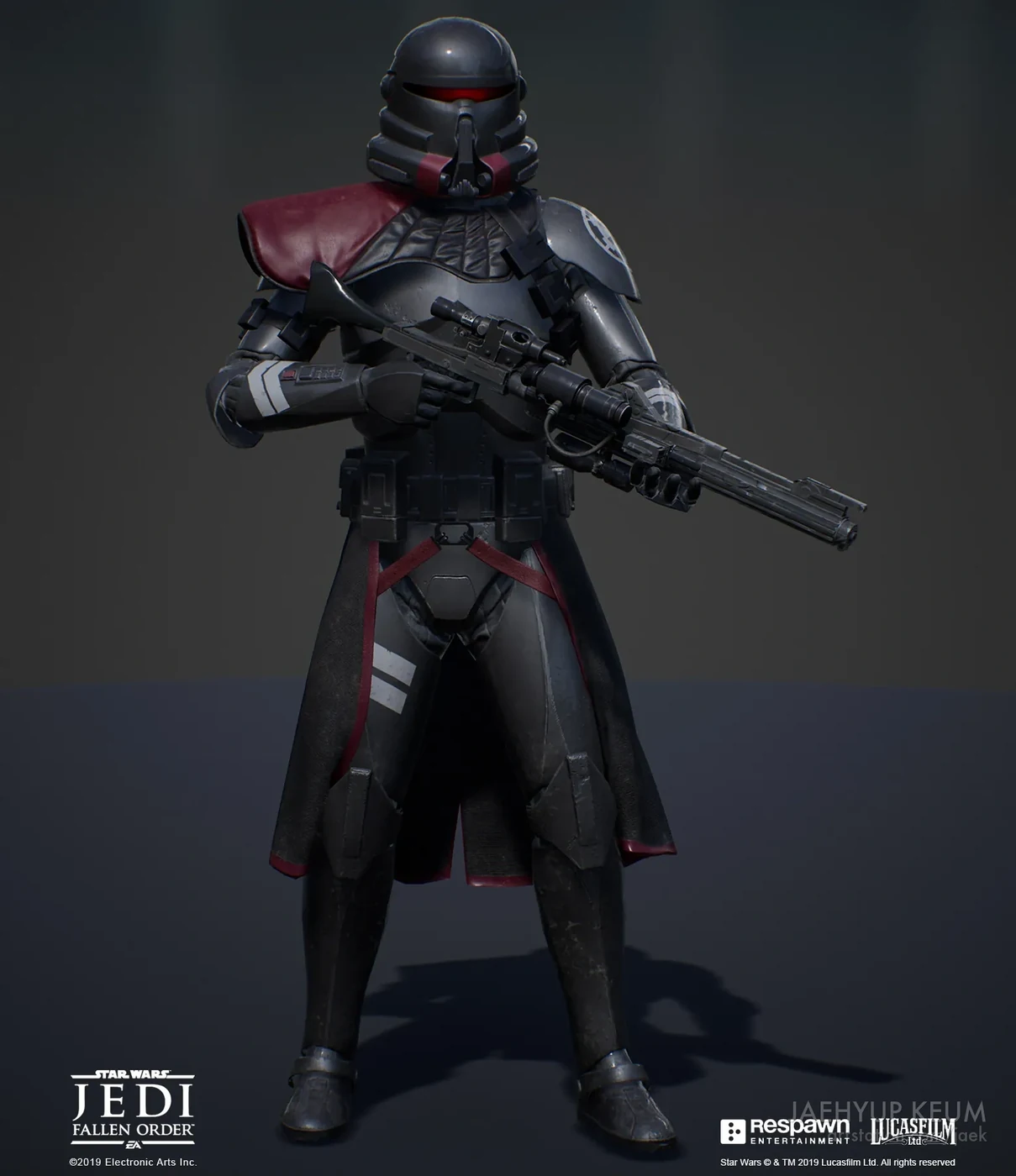 Purge Trooper armour render